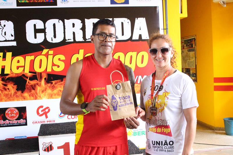 Atletas de Amambai e Iguatemi vencem a 1ª Corrida Heróis do Fogo em Amambai