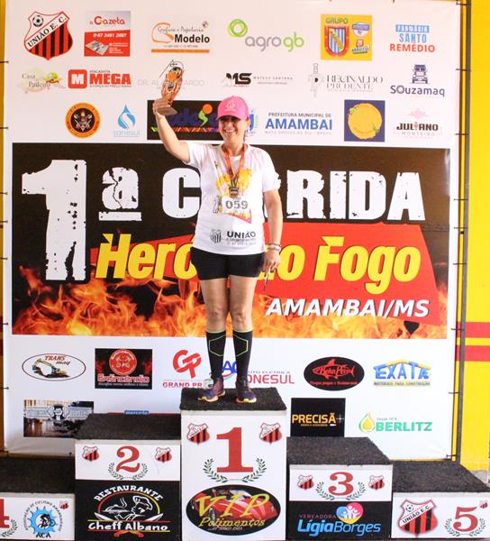 Atletas de Amambai e Iguatemi vencem a 1ª Corrida Heróis do Fogo em Amambai