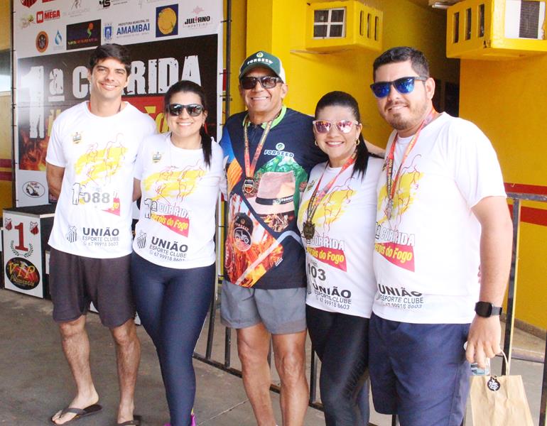 Atletas de Amambai e Iguatemi vencem a 1ª Corrida Heróis do Fogo em Amambai