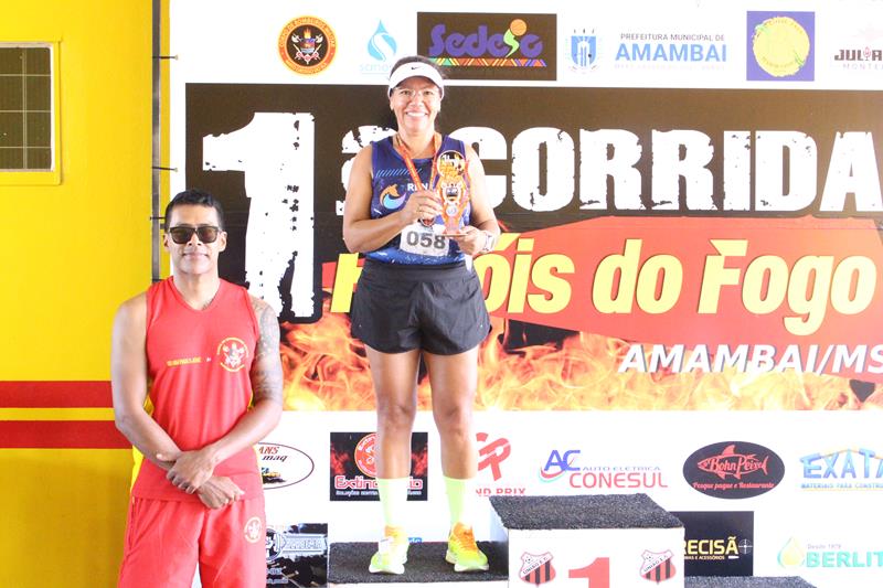 Atletas de Amambai e Iguatemi vencem a 1ª Corrida Heróis do Fogo em Amambai