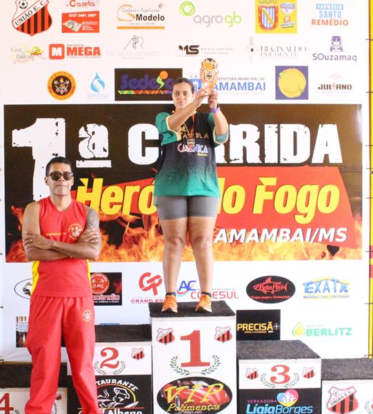 Atletas de Amambai e Iguatemi vencem a 1ª Corrida Heróis do Fogo em Amambai