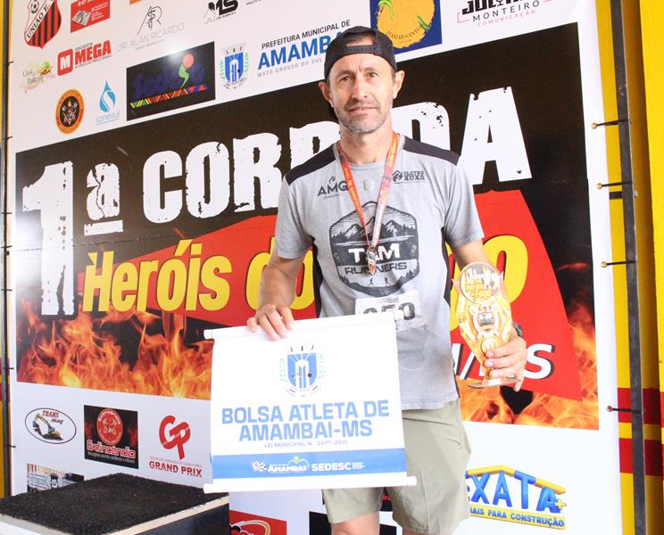 Atletas de Amambai e Iguatemi vencem a 1ª Corrida Heróis do Fogo em Amambai