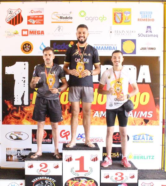 Atletas de Amambai e Iguatemi vencem a 1ª Corrida Heróis do Fogo em Amambai