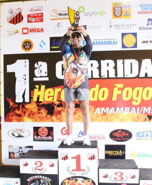 Atletas de Amambai e Iguatemi vencem a 1ª Corrida Heróis do Fogo em Amambai