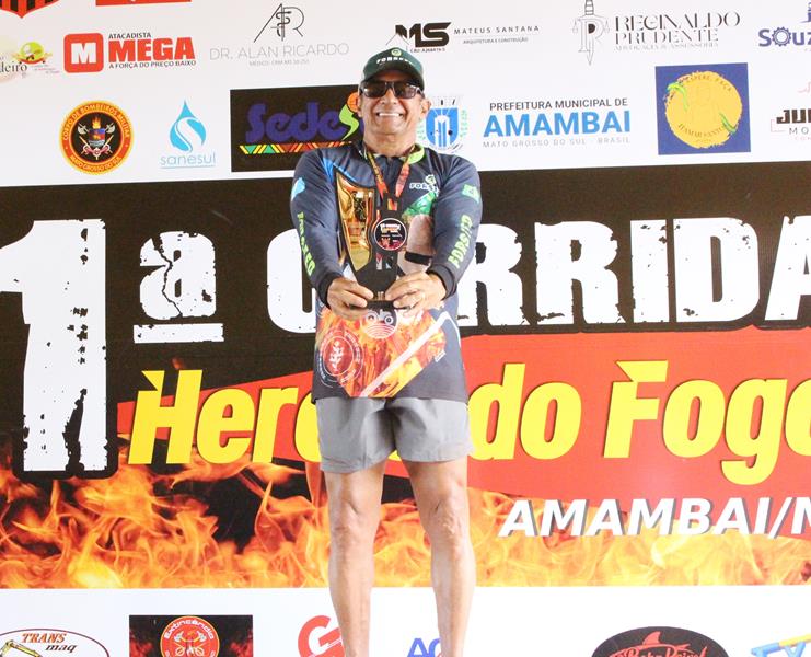 Atletas de Amambai e Iguatemi vencem a 1ª Corrida Heróis do Fogo em Amambai