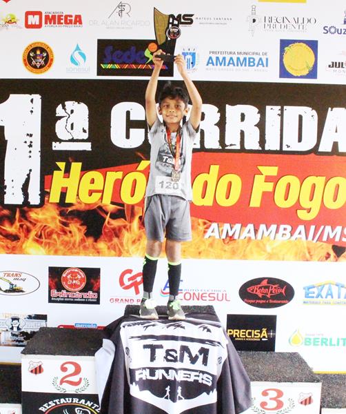 Atletas de Amambai e Iguatemi vencem a 1ª Corrida Heróis do Fogo em Amambai