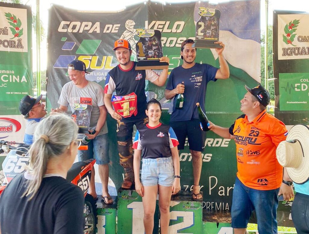 Motociclismo de Amambai dá show e conquista três títulos na temporada 2024 da Copa de Velocross SULMEMS