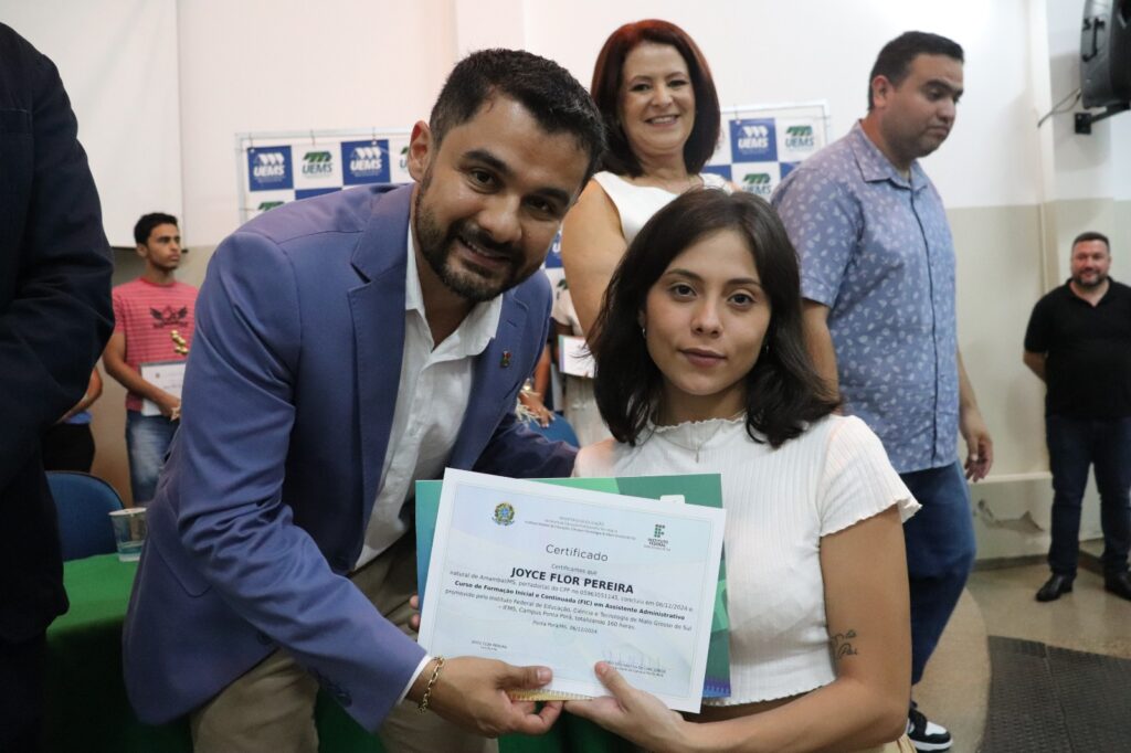 IFMS realiza formatura em Amambai e anuncia novas vagas para 2025