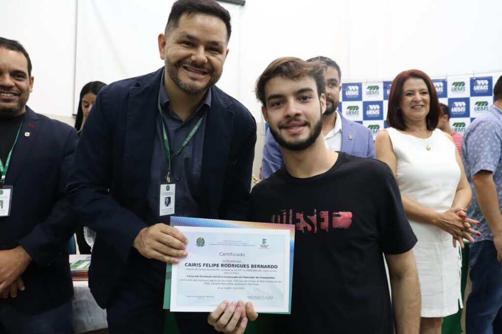 IFMS realiza formatura em Amambai e anuncia novas vagas para 2025