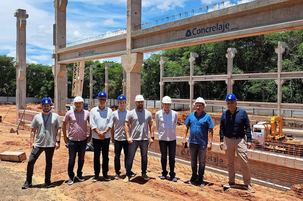 Gerson visita obras e anuncia entrega de refeitório até março e 1⁰ etapa do estacionamento em 5⁰ meses