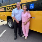 Prefeito Gilson Cruz participa do lançamento do Programa MS Educação e anuncia ônibus escolares para Juti