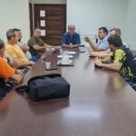 Prefeitura de Amambai recebe Moto Clube Amambai e Tatu Peba para tratar de eventos esportivos culturais