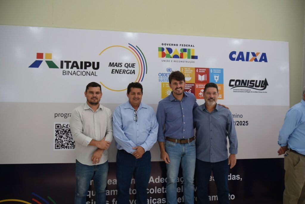 Itaipu e Conisul realizam reunião em Iguatemi para entrega de R$ 20,3 milhões em ações e investimentos aos municípios consorciados