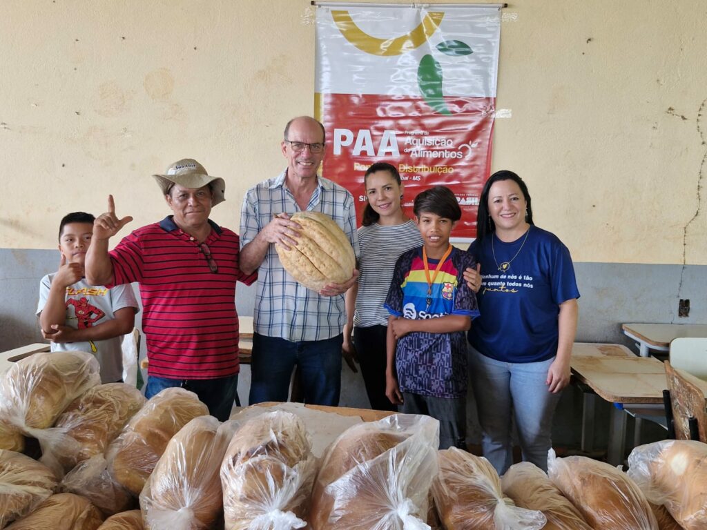 PAA: Prefeitura de Amambai distribui 7 toneladas de alimento na Aldeia Amambai