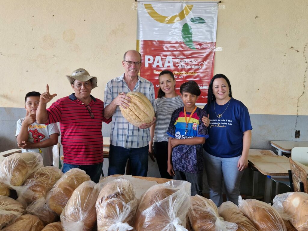 PAA: Prefeitura de Amambai distribui 7 toneladas de alimento na Aldeia Amambai