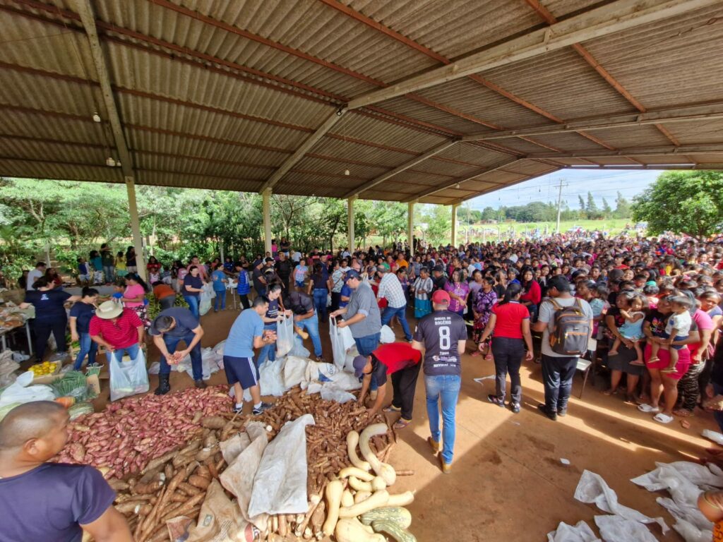 PAA: Prefeitura de Amambai distribui 7 toneladas de alimento na Aldeia Amambai