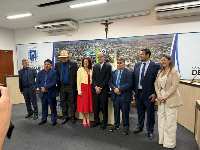 Prefeitura de Amambai participa da abertura do ano legislativo de 2025