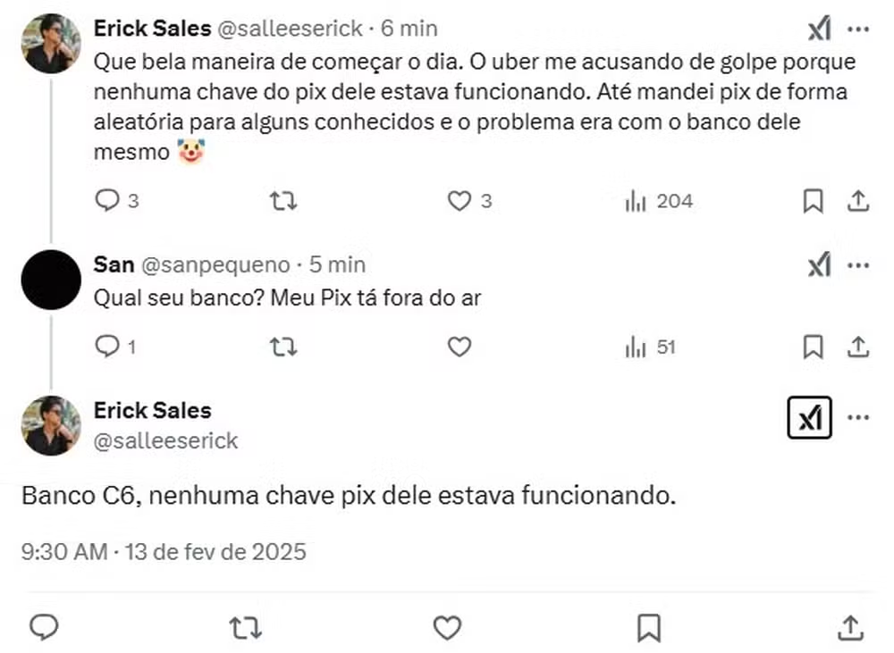 PIX fora do ar: clientes relatam instabilidade do serviço em diversos bancos