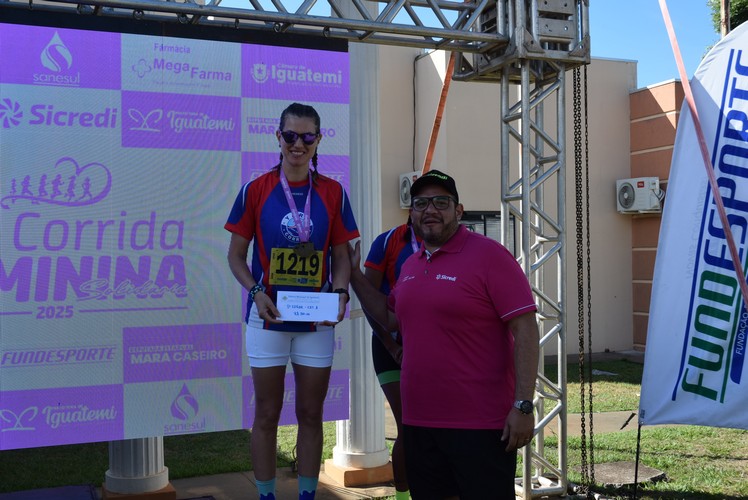 15ª Corrida Feminina, em Comemoração à Semana da Mulher, movimentou a manhã de domingo, dia 16, em Iguatemi