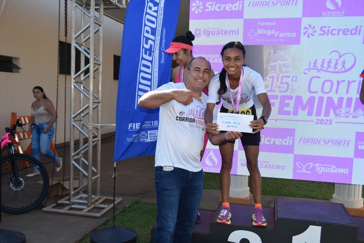 15ª Corrida Feminina, em Comemoração à Semana da Mulher, movimentou a manhã de domingo, dia 16, em Iguatemi