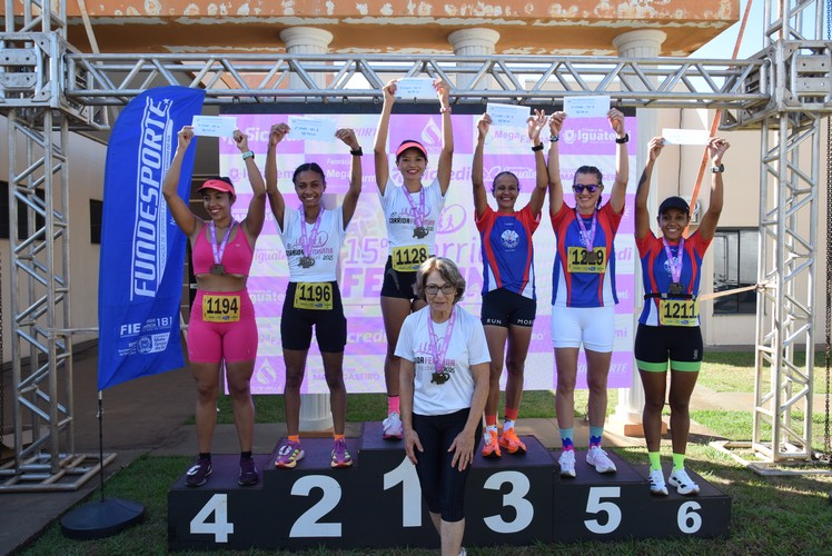 15ª Corrida Feminina, em Comemoração à Semana da Mulher, movimentou a manhã de domingo, dia 16, em Iguatemi