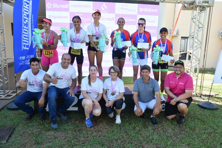 15ª Corrida Feminina, em Comemoração à Semana da Mulher, movimentou a manhã de domingo, dia 16, em Iguatemi