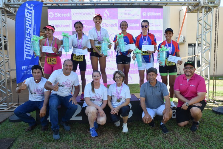 15ª Corrida Feminina, em Comemoração à Semana da Mulher, movimentou a manhã de domingo, dia 16, em Iguatemi