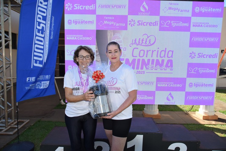 15ª Corrida Feminina, em Comemoração à Semana da Mulher, movimentou a manhã de domingo, dia 16, em Iguatemi