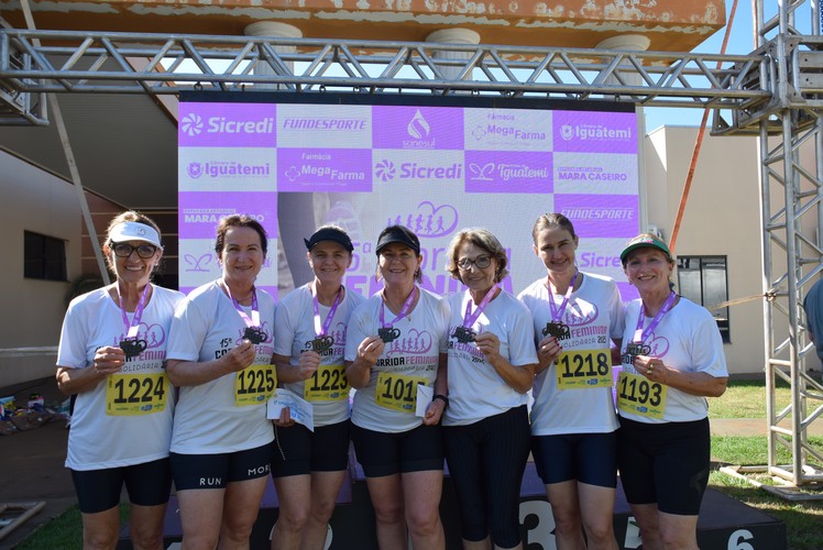 15ª Corrida Feminina, em Comemoração à Semana da Mulher, movimentou a manhã de domingo, dia 16, em Iguatemi