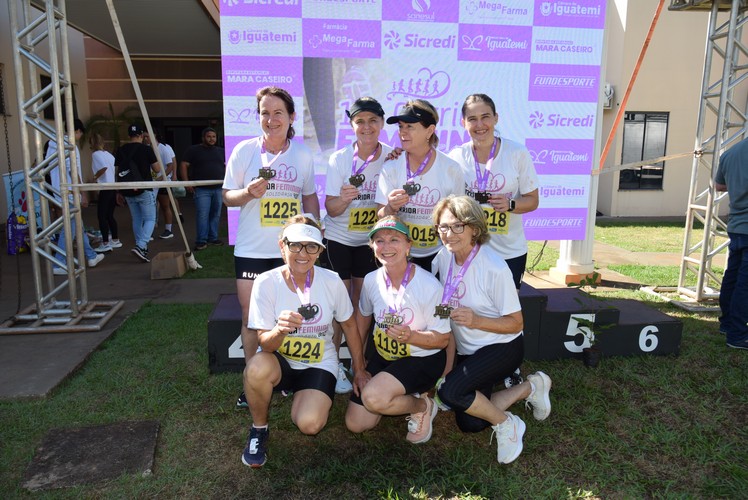 15ª Corrida Feminina, em Comemoração à Semana da Mulher, movimentou a manhã de domingo, dia 16, em Iguatemi