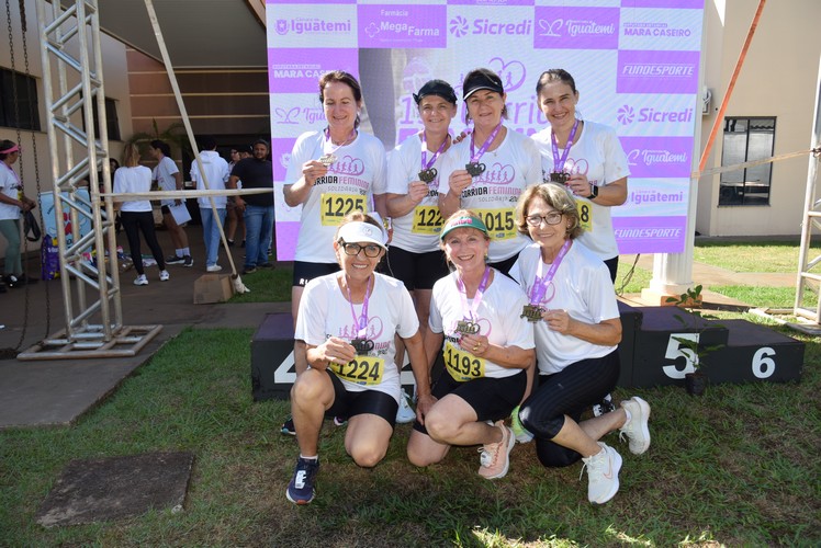 15ª Corrida Feminina, em Comemoração à Semana da Mulher, movimentou a manhã de domingo, dia 16, em Iguatemi