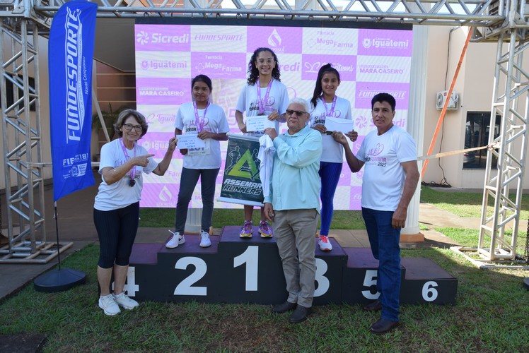 15ª Corrida Feminina, em Comemoração à Semana da Mulher, movimentou a manhã de domingo, dia 16, em Iguatemi