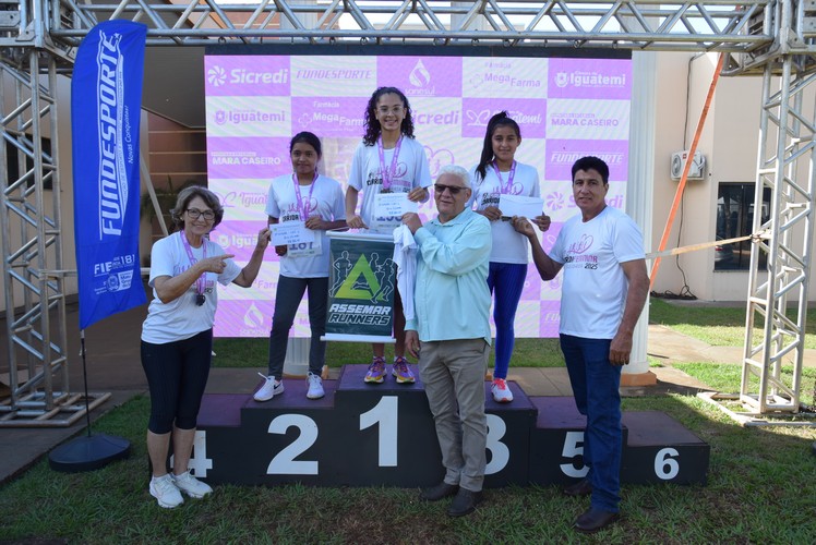 15ª Corrida Feminina, em Comemoração à Semana da Mulher, movimentou a manhã de domingo, dia 16, em Iguatemi