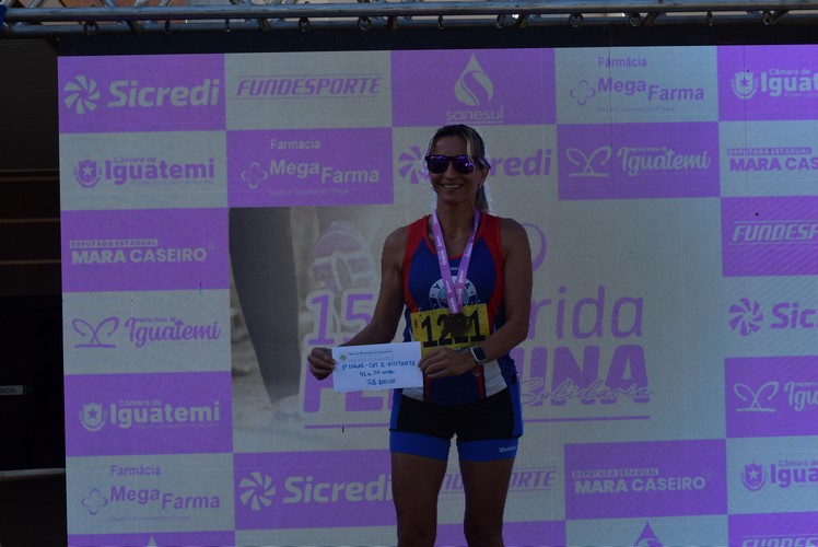 15ª Corrida Feminina, em Comemoração à Semana da Mulher, movimentou a manhã de domingo, dia 16, em Iguatemi