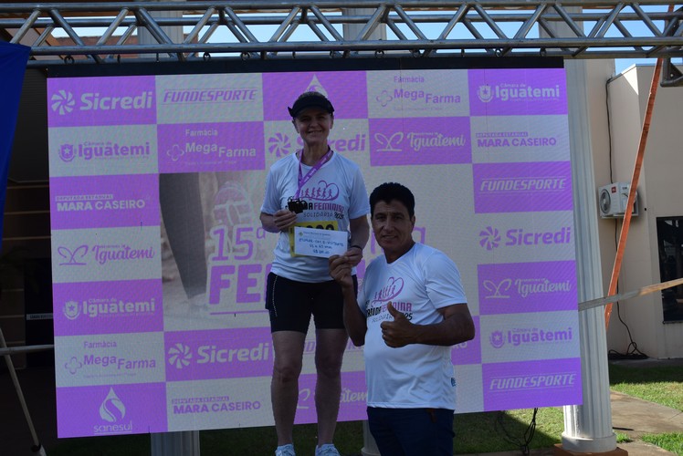 15ª Corrida Feminina, em Comemoração à Semana da Mulher, movimentou a manhã de domingo, dia 16, em Iguatemi