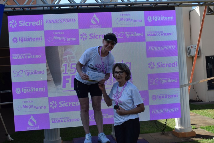 15ª Corrida Feminina, em Comemoração à Semana da Mulher, movimentou a manhã de domingo, dia 16, em Iguatemi