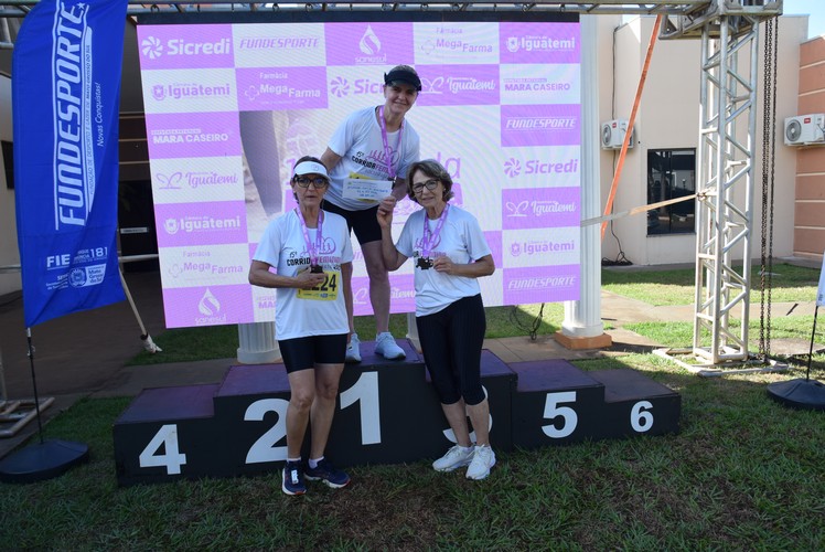 15ª Corrida Feminina, em Comemoração à Semana da Mulher, movimentou a manhã de domingo, dia 16, em Iguatemi