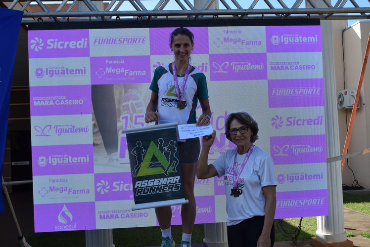 15ª Corrida Feminina, em Comemoração à Semana da Mulher, movimentou a manhã de domingo, dia 16, em Iguatemi