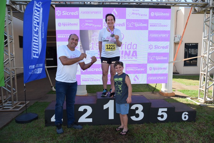 15ª Corrida Feminina, em Comemoração à Semana da Mulher, movimentou a manhã de domingo, dia 16, em Iguatemi