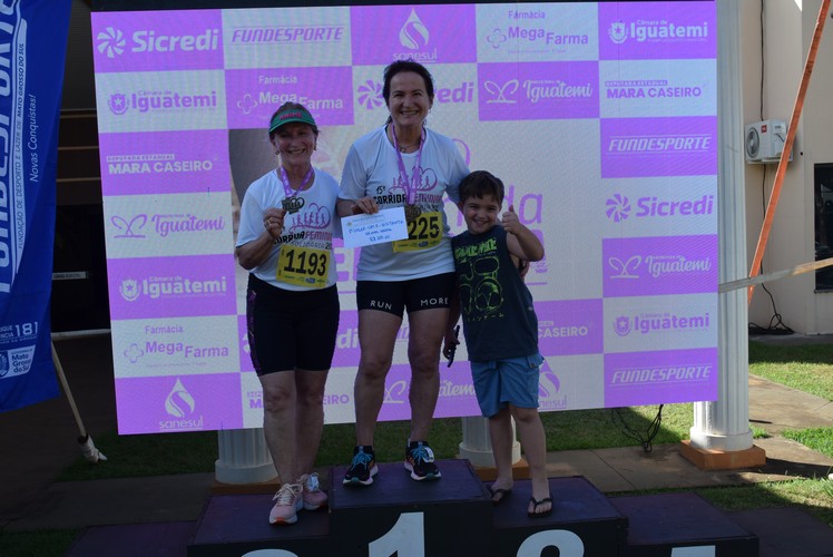 15ª Corrida Feminina, em Comemoração à Semana da Mulher, movimentou a manhã de domingo, dia 16, em Iguatemi