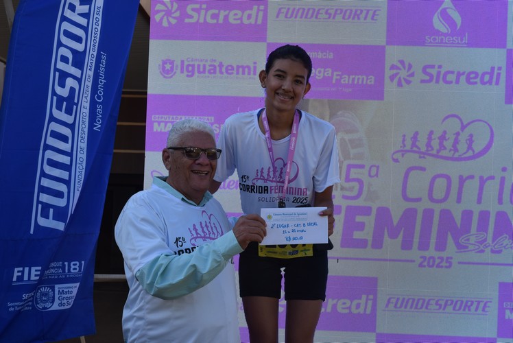 15ª Corrida Feminina, em Comemoração à Semana da Mulher, movimentou a manhã de domingo, dia 16, em Iguatemi