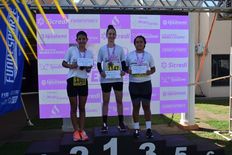 15ª Corrida Feminina, em Comemoração à Semana da Mulher, movimentou a manhã de domingo, dia 16, em Iguatemi