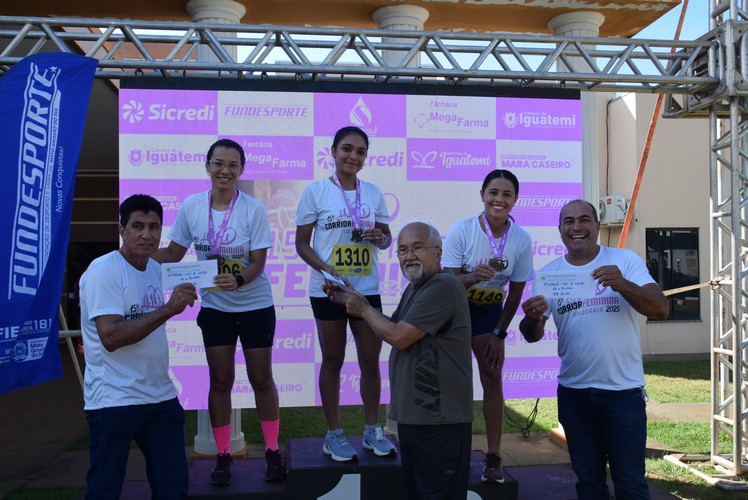 15ª Corrida Feminina, em Comemoração à Semana da Mulher, movimentou a manhã de domingo, dia 16, em Iguatemi