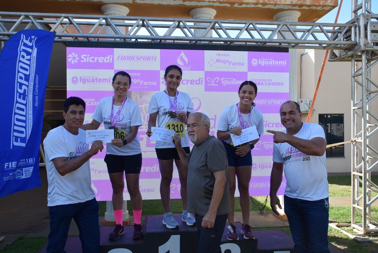 15ª Corrida Feminina, em Comemoração à Semana da Mulher, movimentou a manhã de domingo, dia 16, em Iguatemi