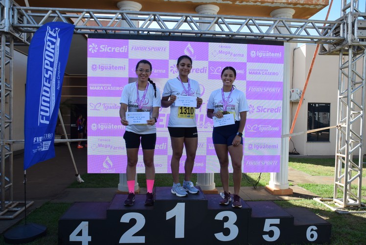 15ª Corrida Feminina, em Comemoração à Semana da Mulher, movimentou a manhã de domingo, dia 16, em Iguatemi