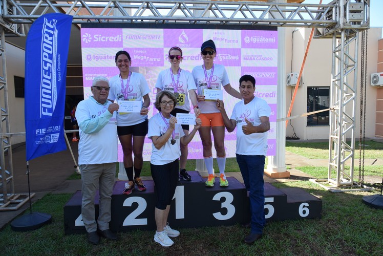 15ª Corrida Feminina, em Comemoração à Semana da Mulher, movimentou a manhã de domingo, dia 16, em Iguatemi