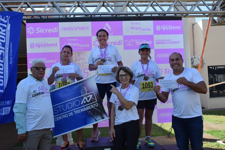 15ª Corrida Feminina, em Comemoração à Semana da Mulher, movimentou a manhã de domingo, dia 16, em Iguatemi