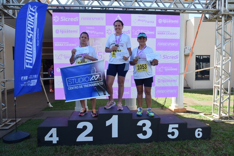 15ª Corrida Feminina, em Comemoração à Semana da Mulher, movimentou a manhã de domingo, dia 16, em Iguatemi