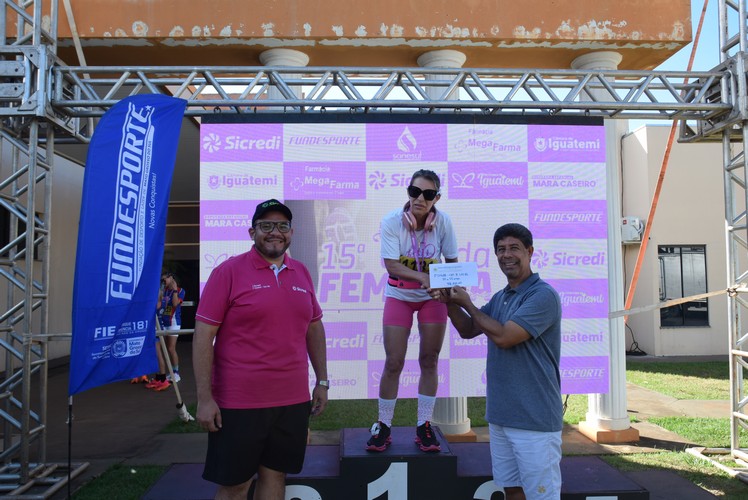 15ª Corrida Feminina, em Comemoração à Semana da Mulher, movimentou a manhã de domingo, dia 16, em Iguatemi