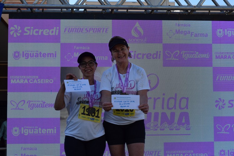 15ª Corrida Feminina, em Comemoração à Semana da Mulher, movimentou a manhã de domingo, dia 16, em Iguatemi